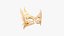 Carnival Mask D08 Orange Yellow - Costume Character Design
