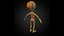 3D character alien model