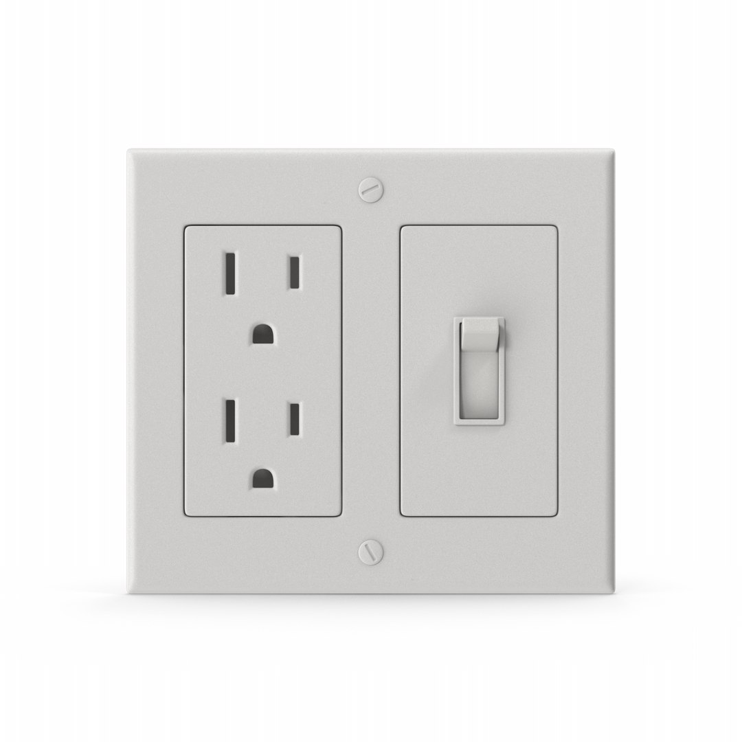 3D Electrical Outlets And Switches 2 - TurboSquid 2168679