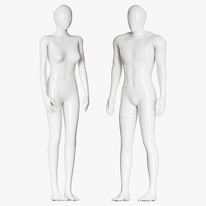 Male and Female Mannequin 03