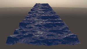 3D River animated
