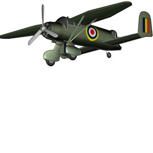 unusual aircraft 3d model