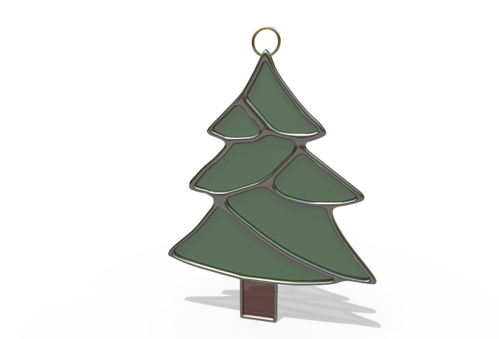 Stained Glass Christmas Tree 3D Model - TurboSquid 1518067