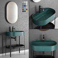 Nic Design Consolle Oval Washbasin