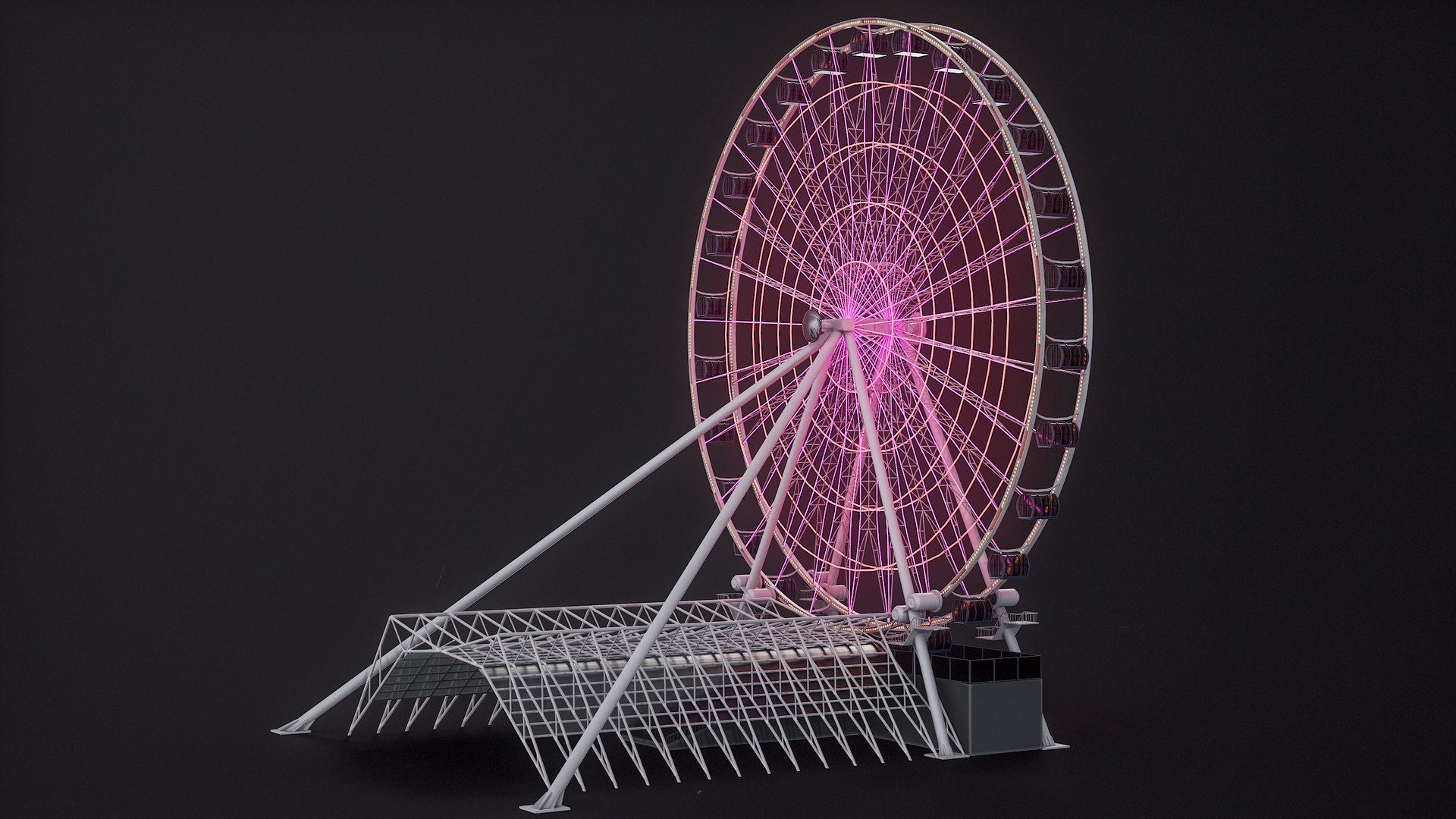 Rigged Ferris Wheel - American Dream PBR 3D model https://p.turbosquid.com/ts-thumb/7U/36O1La/2w/r_viewport_027/png/1688466699/1920x1080/fit_q87/8a89879118f6ae61aaef55cb83ecf7f69c24ba1f/r_viewport_027.jpg