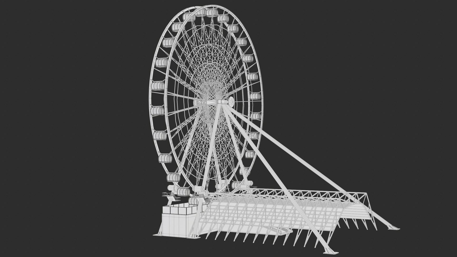 Rigged Ferris Wheel - American Dream PBR 3D model https://p.turbosquid.com/ts-thumb/7U/36O1La/F6/screenshot003/png/1688466708/1920x1080/fit_q87/0f0a8dbeecf366571324a84b87831e7eaafa9c86/screenshot003.jpg