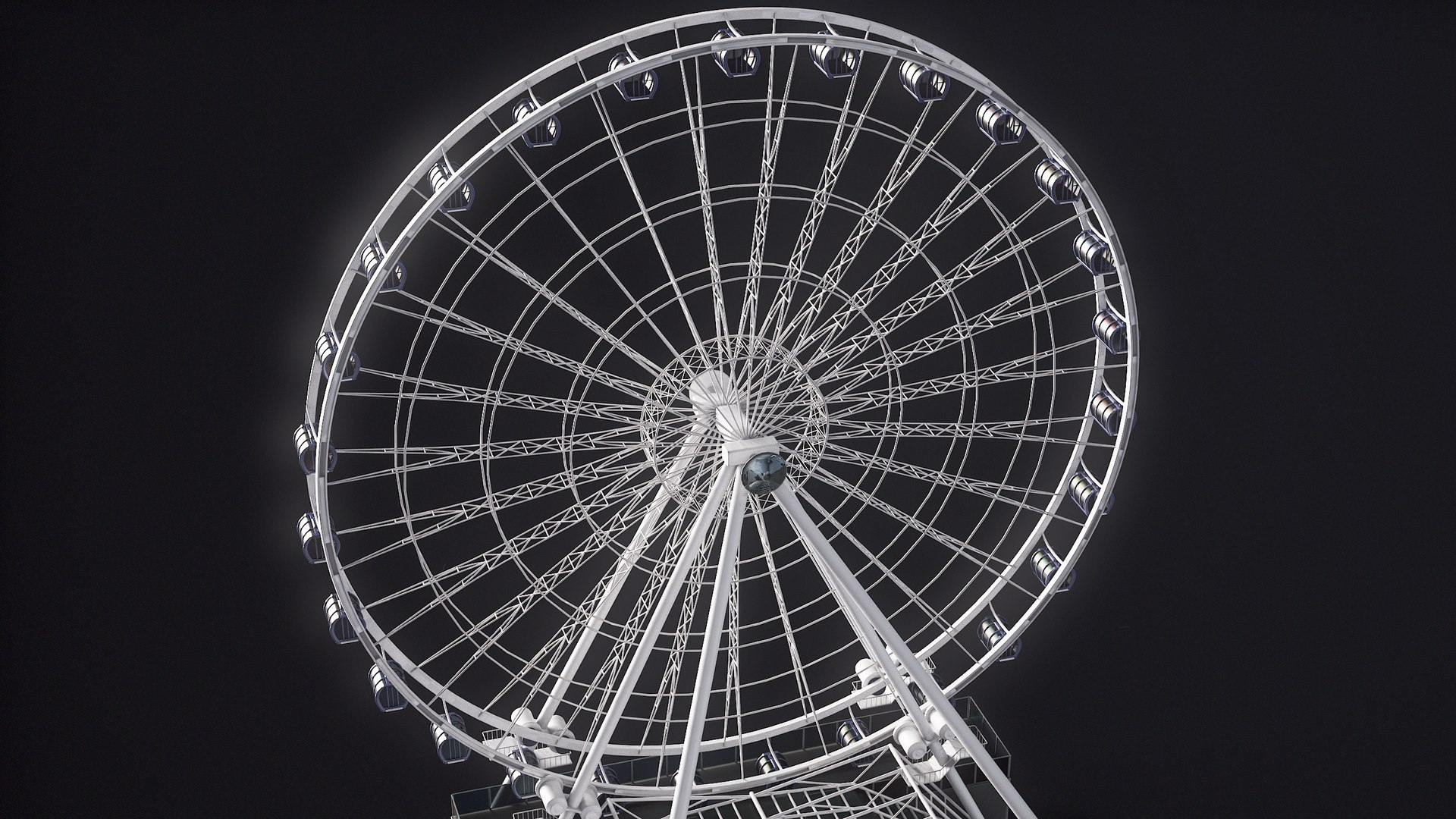 Rigged Ferris Wheel - American Dream PBR 3D model https://p.turbosquid.com/ts-thumb/7U/36O1La/KU/r_viewport_030/png/1688466701/1920x1080/fit_q87/9c9bac4792f4fa890b293249c3f1f429674294a6/r_viewport_030.jpg