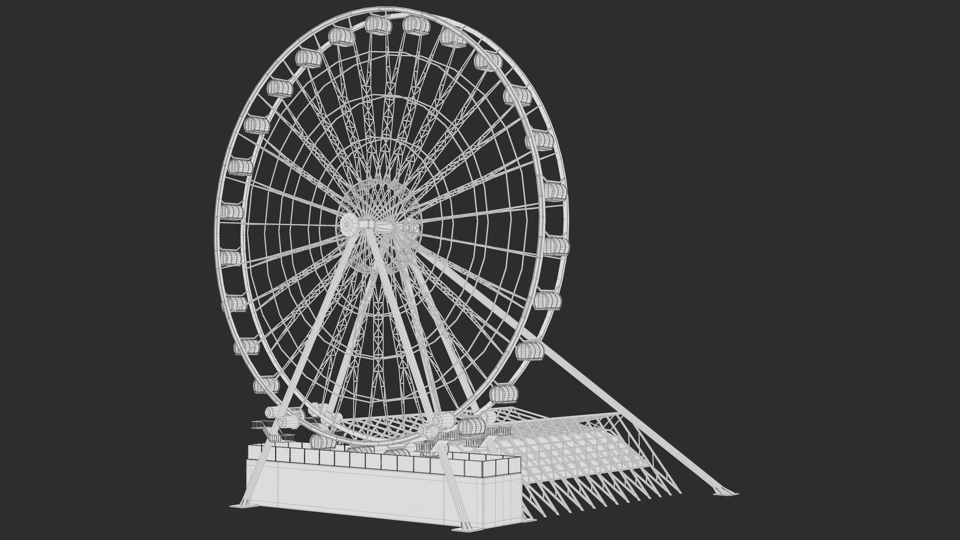 Rigged Ferris Wheel - American Dream PBR 3D model https://p.turbosquid.com/ts-thumb/7U/36O1La/Z6/screenshot005/png/1688466709/1920x1080/fit_q87/73f522457ee325d0ab0d4ed9c87a287c140250ea/screenshot005.jpg
