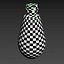 Glass Bottle Decorative Droplet
