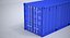 3D iso container model