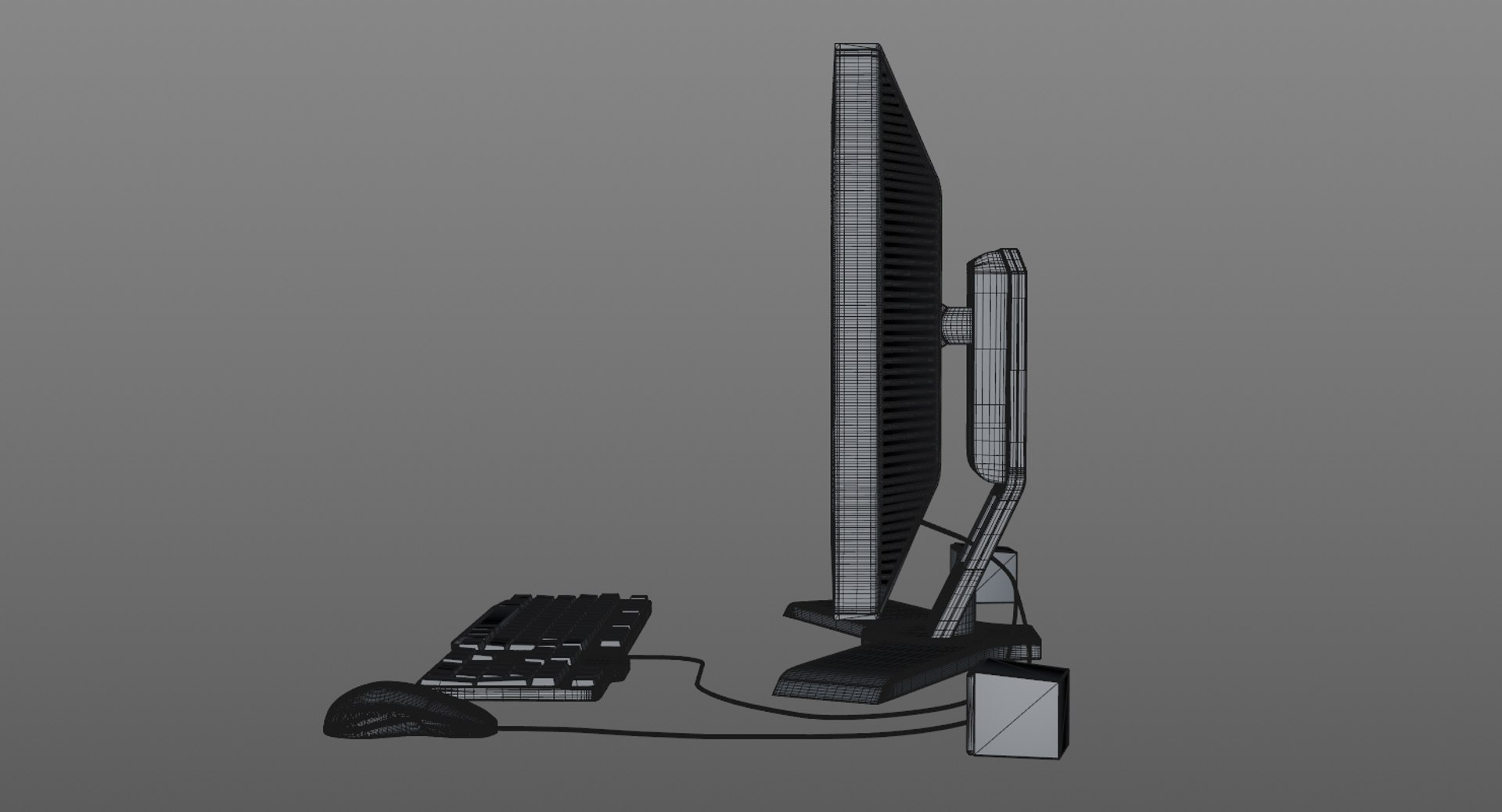 3d Model Computer Monitor