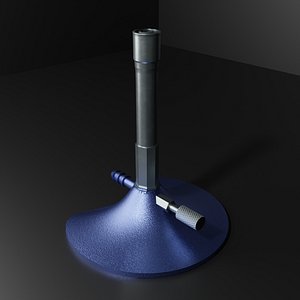Low Poly Bunsen Burner