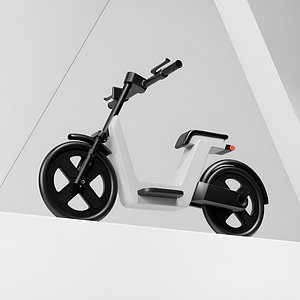 3D Muji x Sundiro Honda Electric Bicycle model