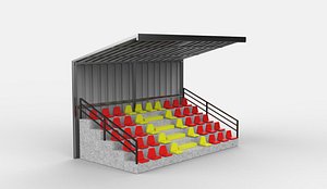 3D model Grandstand 3D model