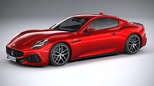 3D Maserati GranTurismo Trofeo 2023 model