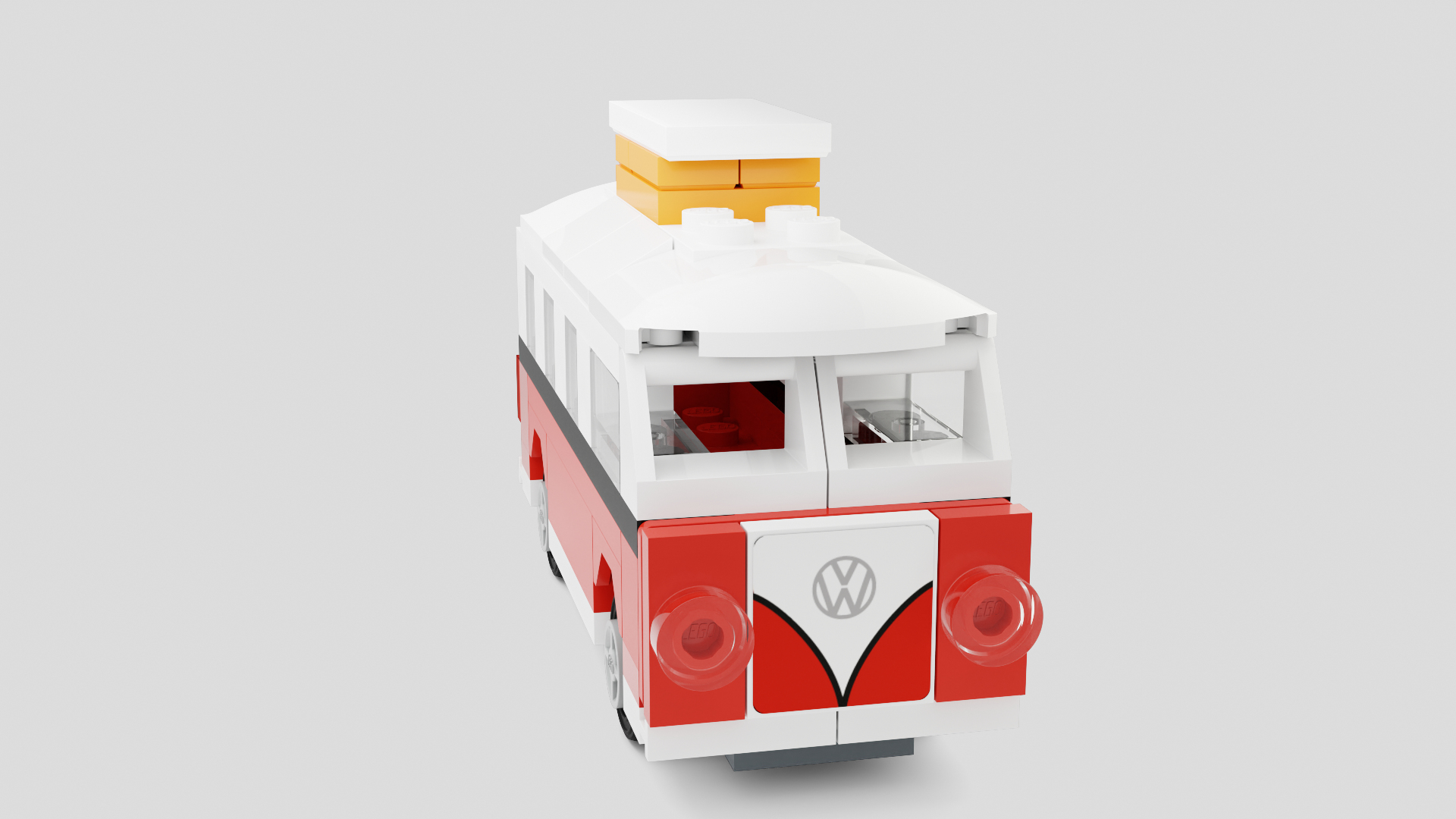 Free LEGO CREATOR VW T1 Campervan 40079 3D - TurboSquid 2047662