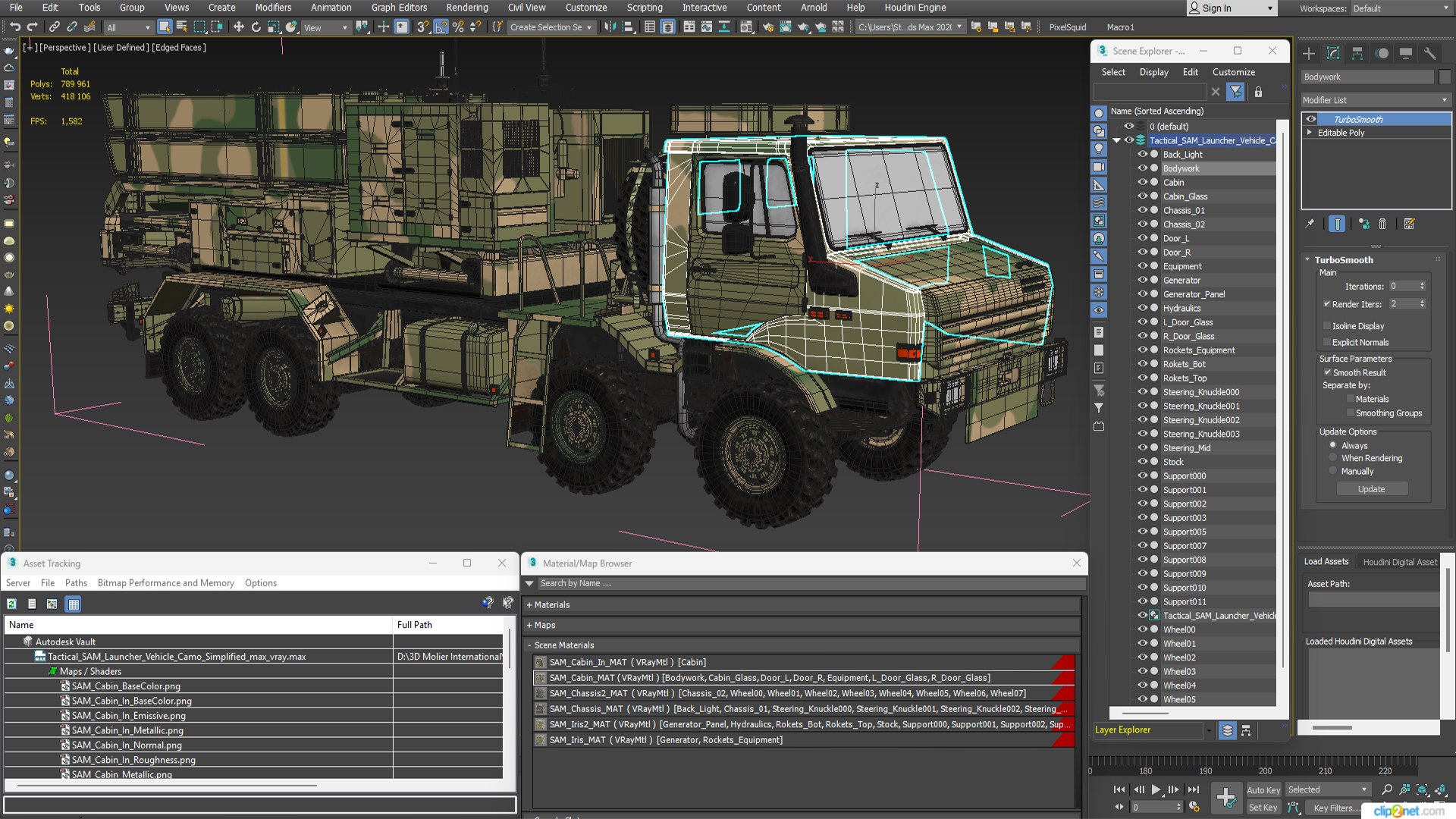 3D Tactical SAM Launcher Vehicle Camo Simplified model https://p.turbosquid.com/ts-thumb/7U/aiShXK/7N/tactical_sam_launcher_vehicle_camo_simplified_022/jpg/1768178066/1920x1080/fit_q87/bcab383b09908ef03645db40c9960a1a9f1ced06/tactical_sam_launcher_vehicle_camo_simplified_022.jpg