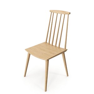 3D Chair wooden