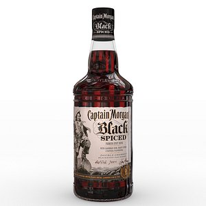 Captain Morgan Black Spiced Rum 70cl US Bottle