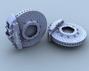 3d max brembo brake