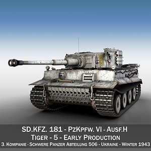 Panzer VI - Tiger - 5 - Early Production