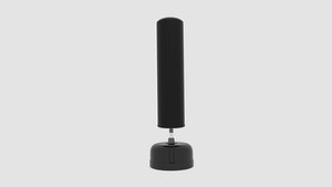 3d model standing punching bag