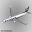 obj b737-800 ryanair 737