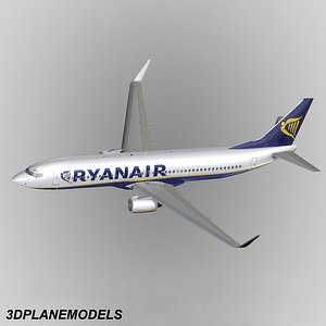 obj b737-800 ryanair 737