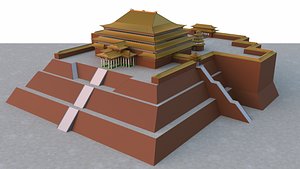 Earth Kingdom Royal Palace in ba sing se  from avatar the last airbender