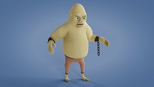 Cartoon Monster Gorilla