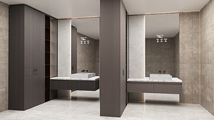 3D Bathroom - 001 model