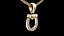 Pendentif fer à cheval