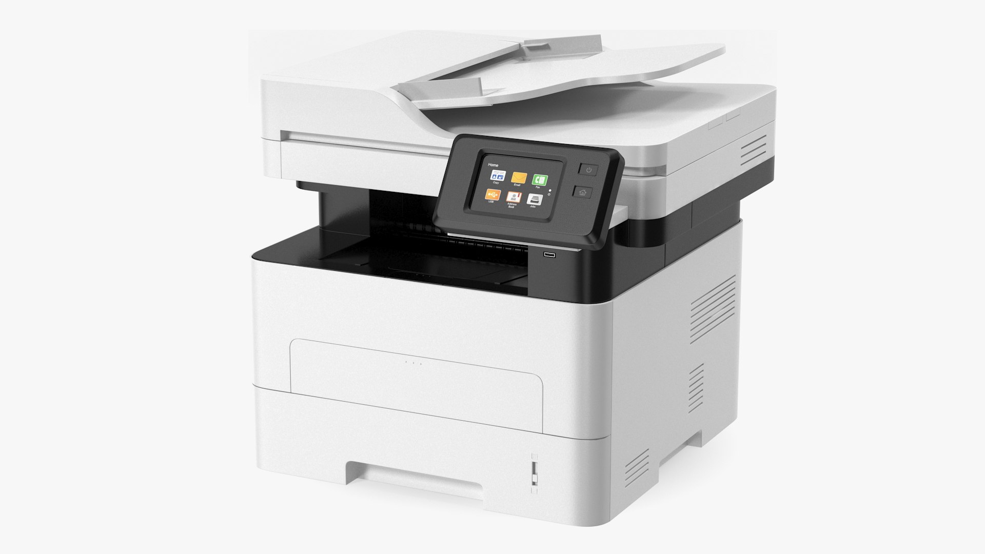 3D Multifunction Laser Printer Power ON TurboSquid 1855698