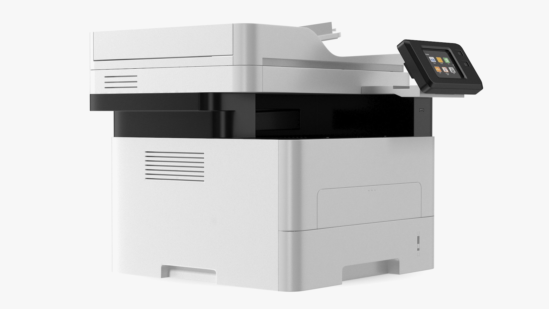 3D Multifunction Laser Printer Power ON TurboSquid 1855698
