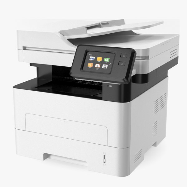 3D Multifunction Laser Printer Power ON TurboSquid 1855698