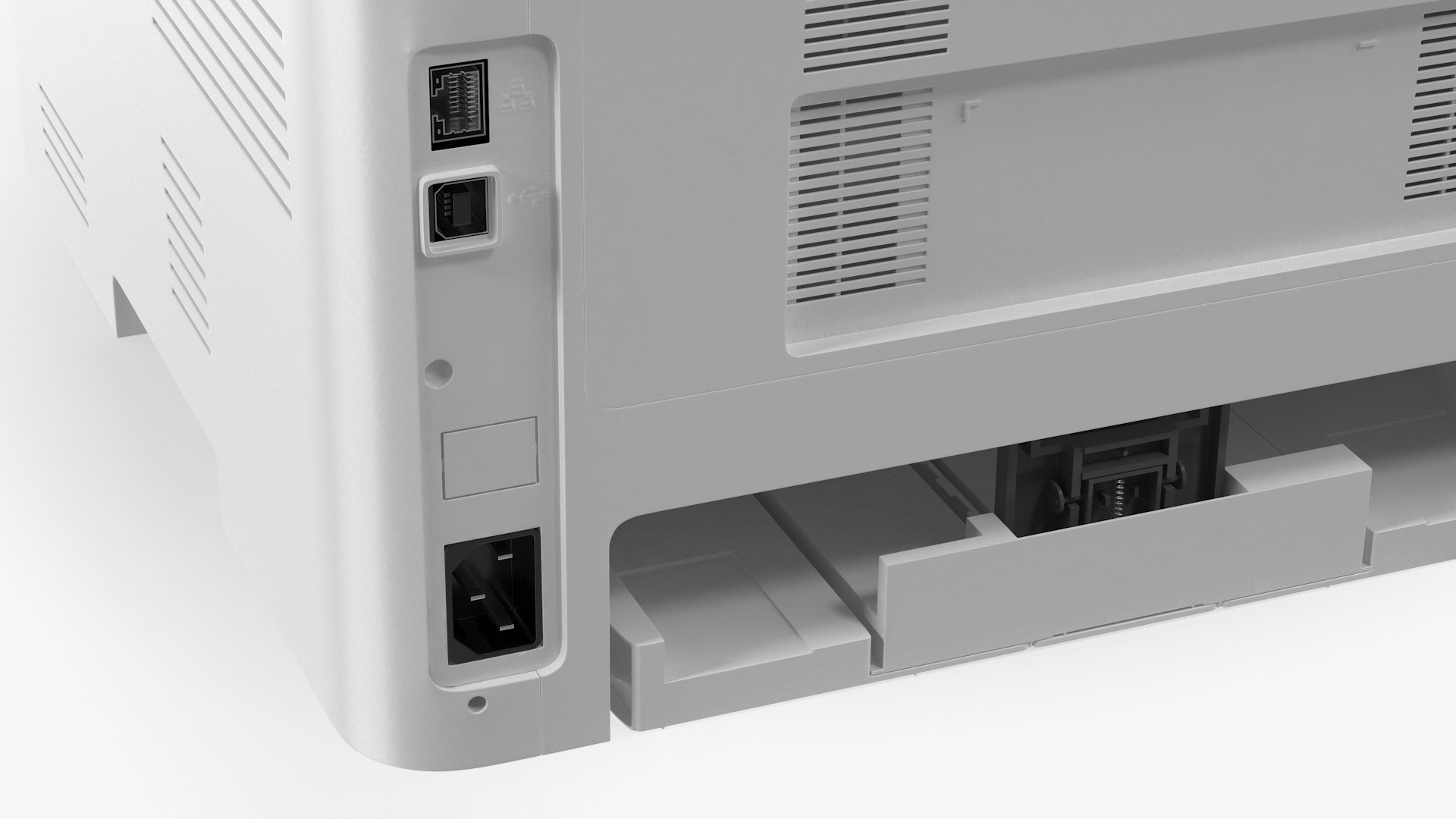 3D Multifunction Laser Printer Power ON TurboSquid 1855698