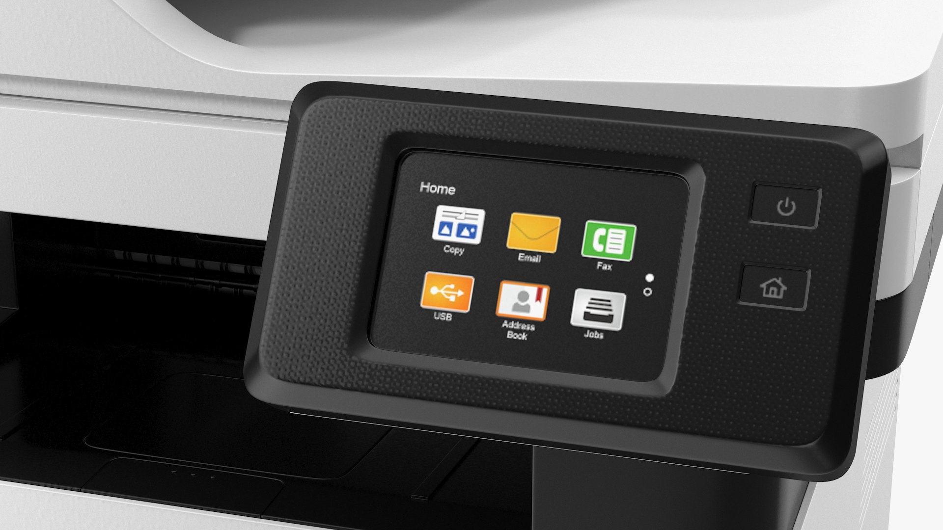 3D Multifunction Laser Printer Power ON TurboSquid 1855698