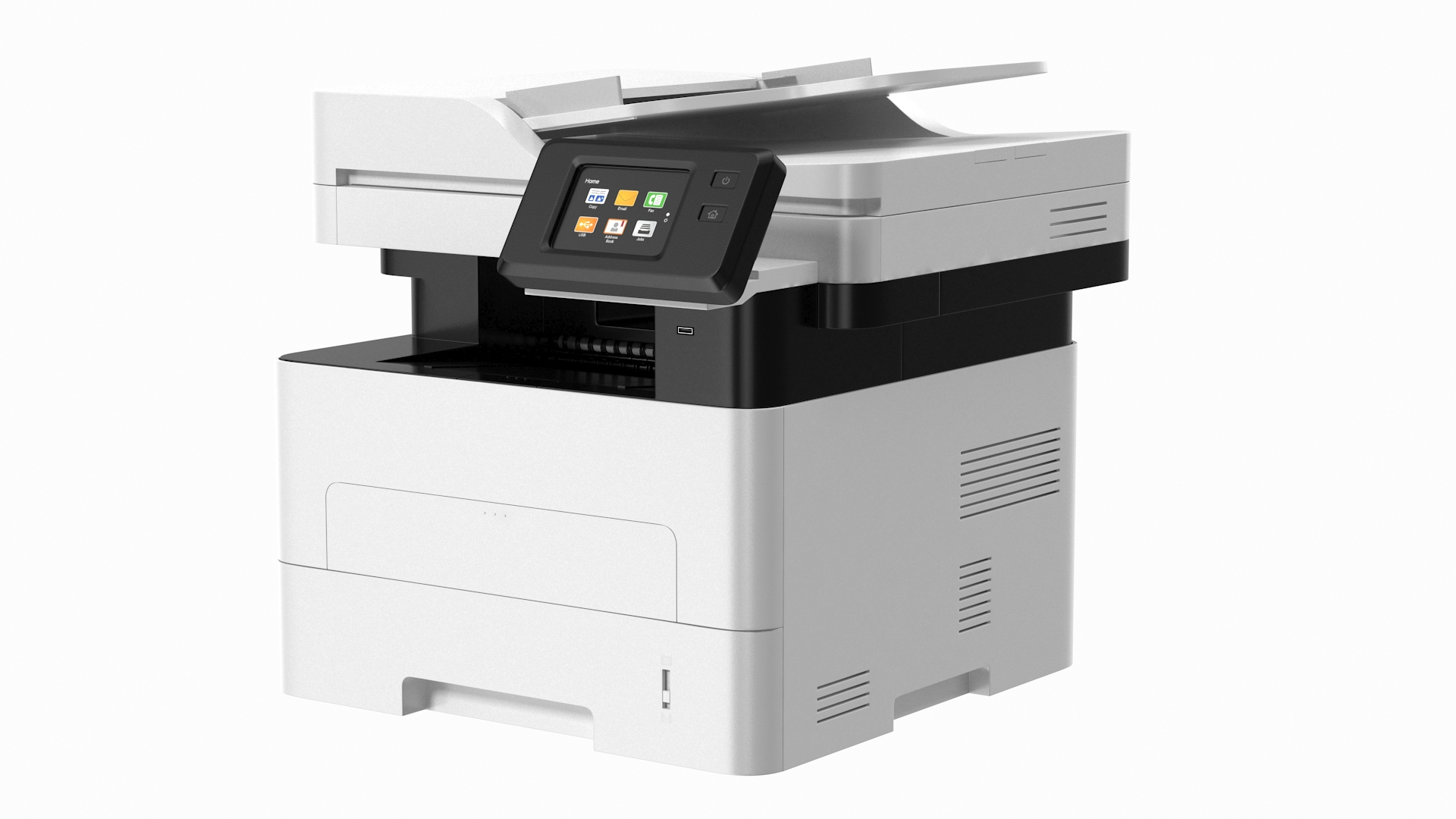 3D Multifunction Laser Printer Power ON TurboSquid 1855698