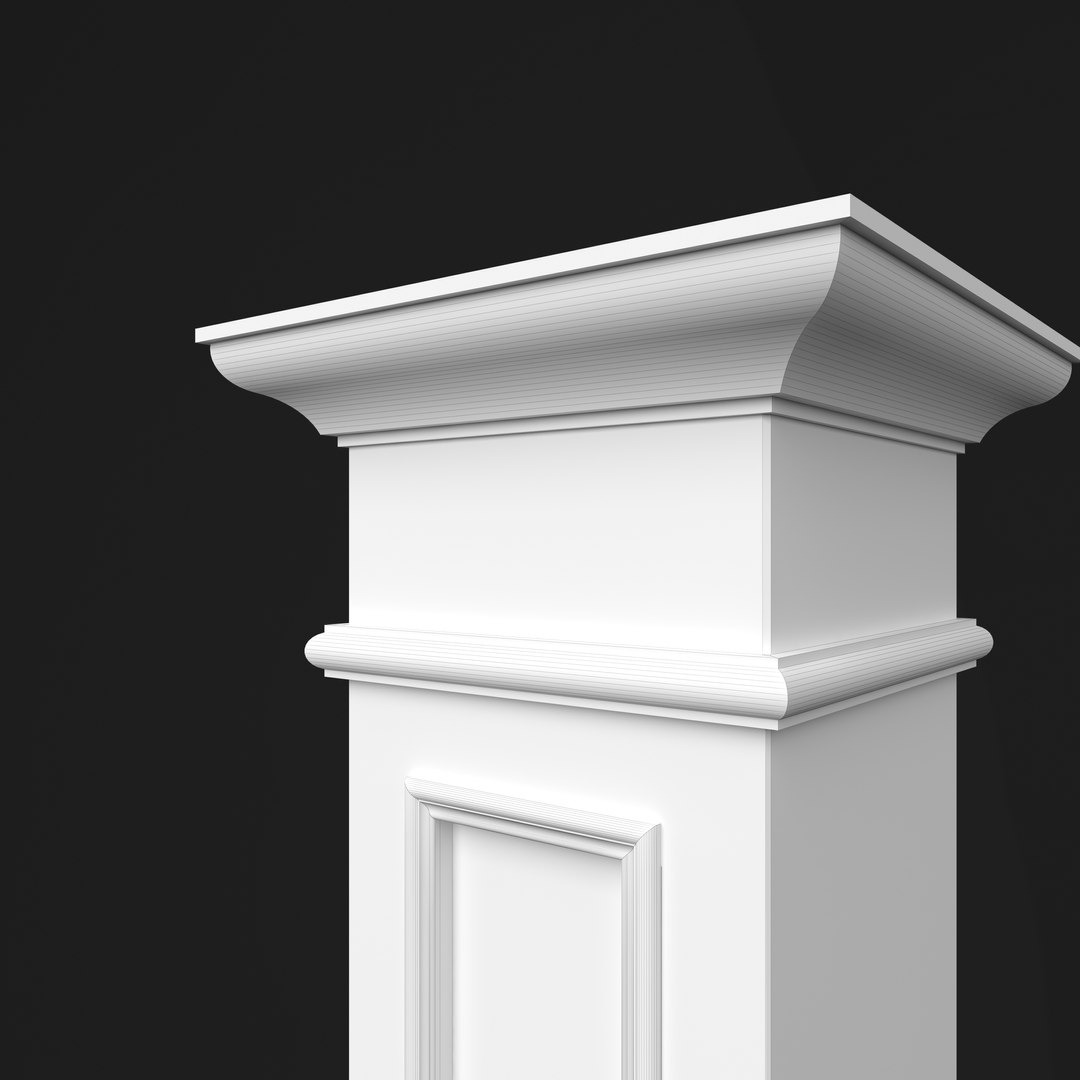 Column Decorative 22 3D - TurboSquid 2400649