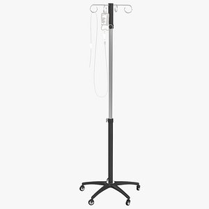IV Fluid Solution Bag Dropper Stand