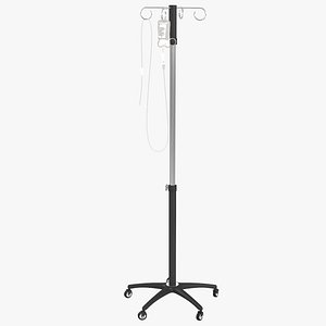 IV Fluid Solution Bag Dropper Stand