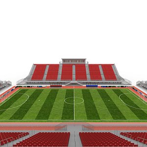 3D Futsal Arena 07 model