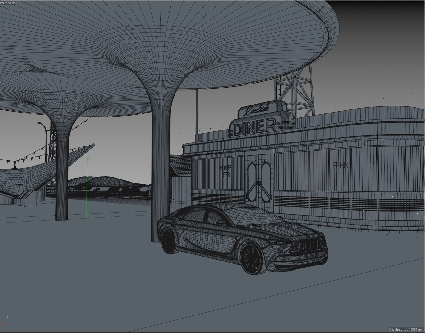 3D scene gas station diner model https://p.turbosquid.com/ts-thumb/7V/8BEK0H/4seNXyub/wires0000/jpg/1558007980/1920x1080/fit_q87/9f9a7ed702beec8af9cff2b129a9c34b7eb76080/wires0000.jpg