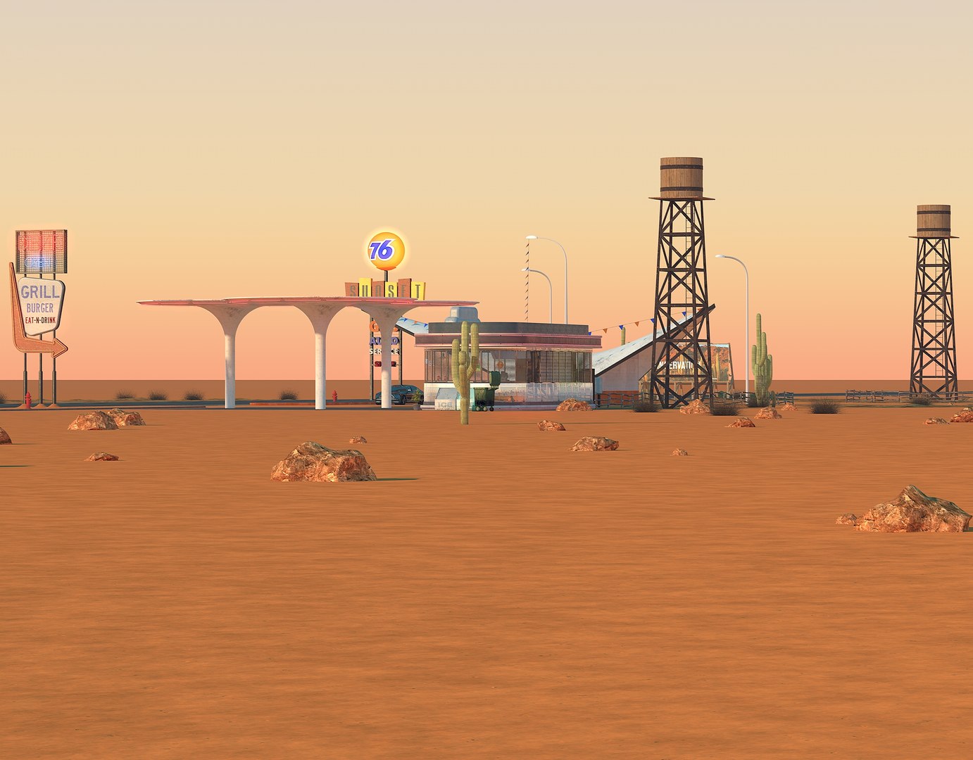 3D scene gas station diner model https://p.turbosquid.com/ts-thumb/7V/8BEK0H/zoN6jqKq/gasstationss0016/jpg/1558007980/1920x1080/fit_q87/f21ce3c9db55746b900e9c854c78d2ebb5504cc1/gasstationss0016.jpg