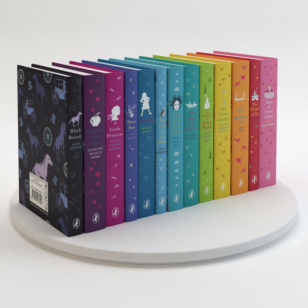 3d puffin classics books model https://p.turbosquid.com/ts-thumb/7V/8K7f44/XarEk9bW/puffin_classics_01/jpg/1391629770/1920x1080/fit_q87/ff10d2ae6ab9d20f7ee4d1bf0f022d396d1c664e/puffin_classics_01.jpg