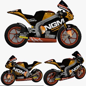 Heavy-Sport-Bike-001 3D model
