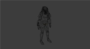 3D Predator Simple Rigged