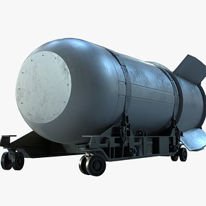 B53 nuclear bomb 3D model