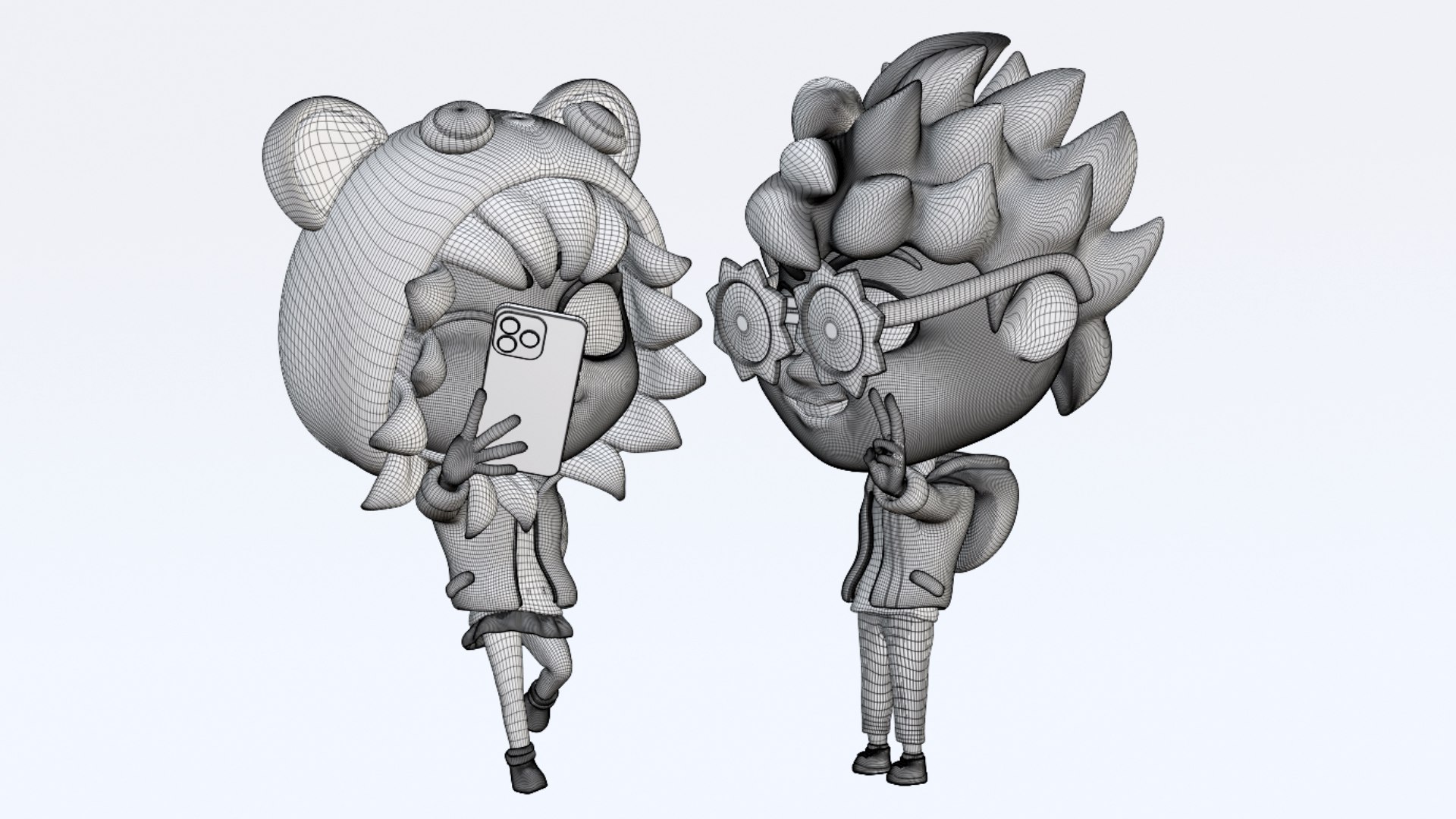 3D Boy Girl Mascot 001 model https://p.turbosquid.com/ts-thumb/7V/MJACNm/Xu/boygirlmascot001editmode01/jpg/1715476843/1920x1080/fit_q87/4389a8fd19588cdc19bc525891bf6f58602a3370/boygirlmascot001editmode01.jpg