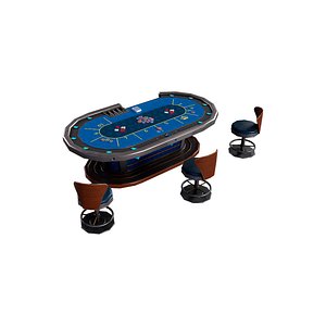 Blackjack Table V2 Casino Gambling Game Ready PBR